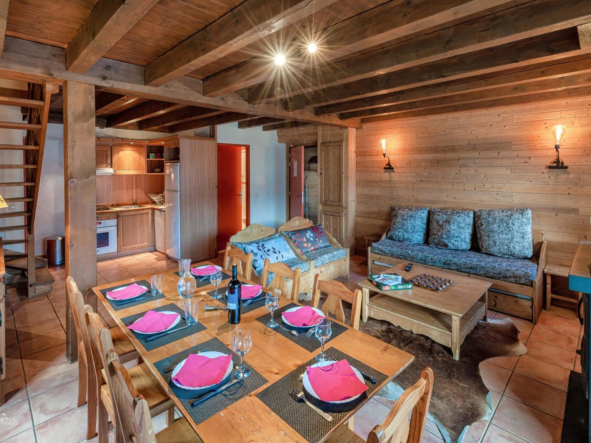 Chalet En Bois Avec 3 Chambres A Pra Loup - Fr-1-165A-47 Uvernet-Fours Exterior photo