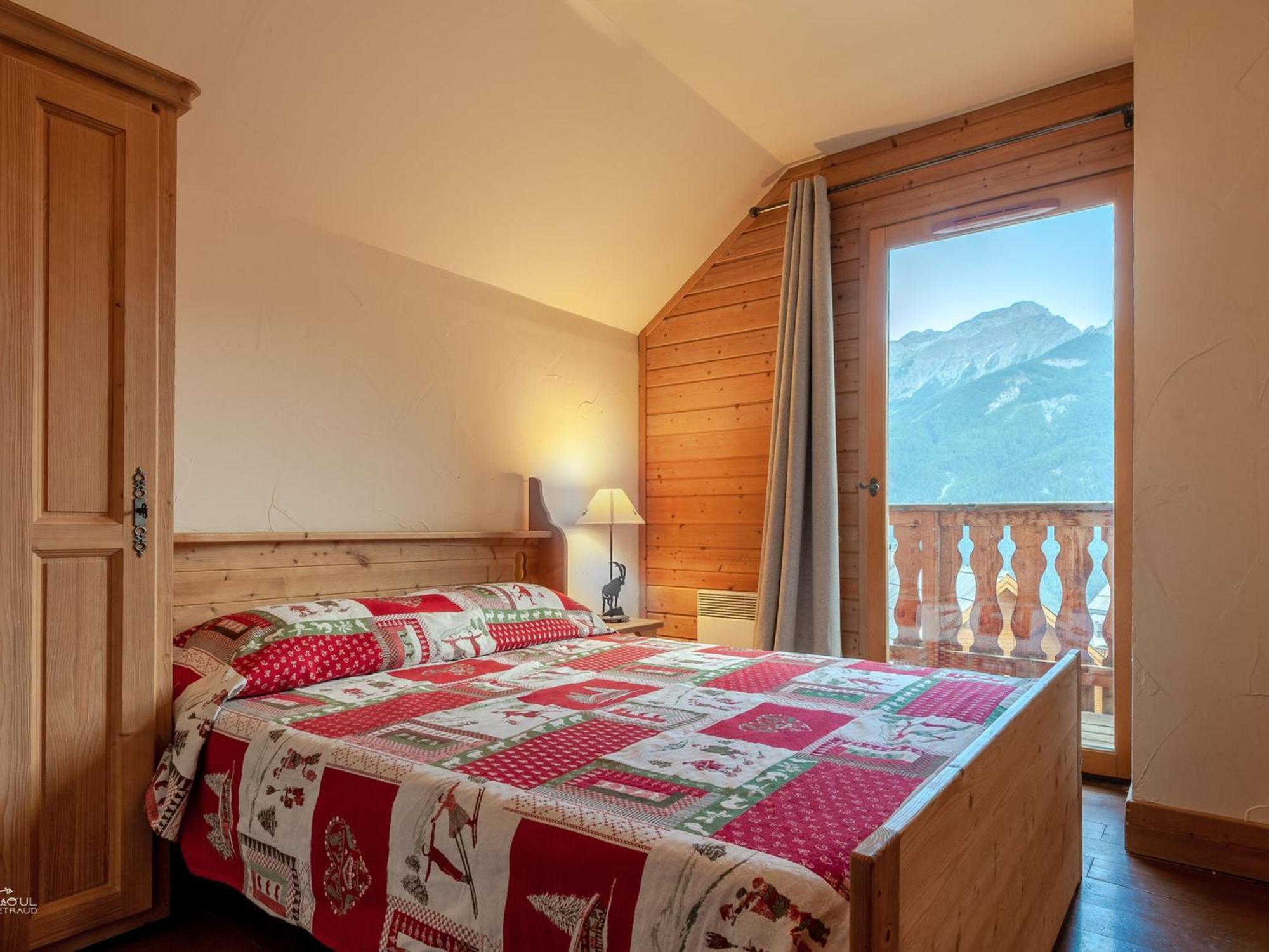 Chalet En Bois Avec 3 Chambres A Pra Loup - Fr-1-165A-47 Uvernet-Fours Exterior photo